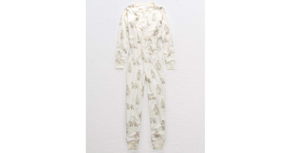 aerie pajama jumpsuit