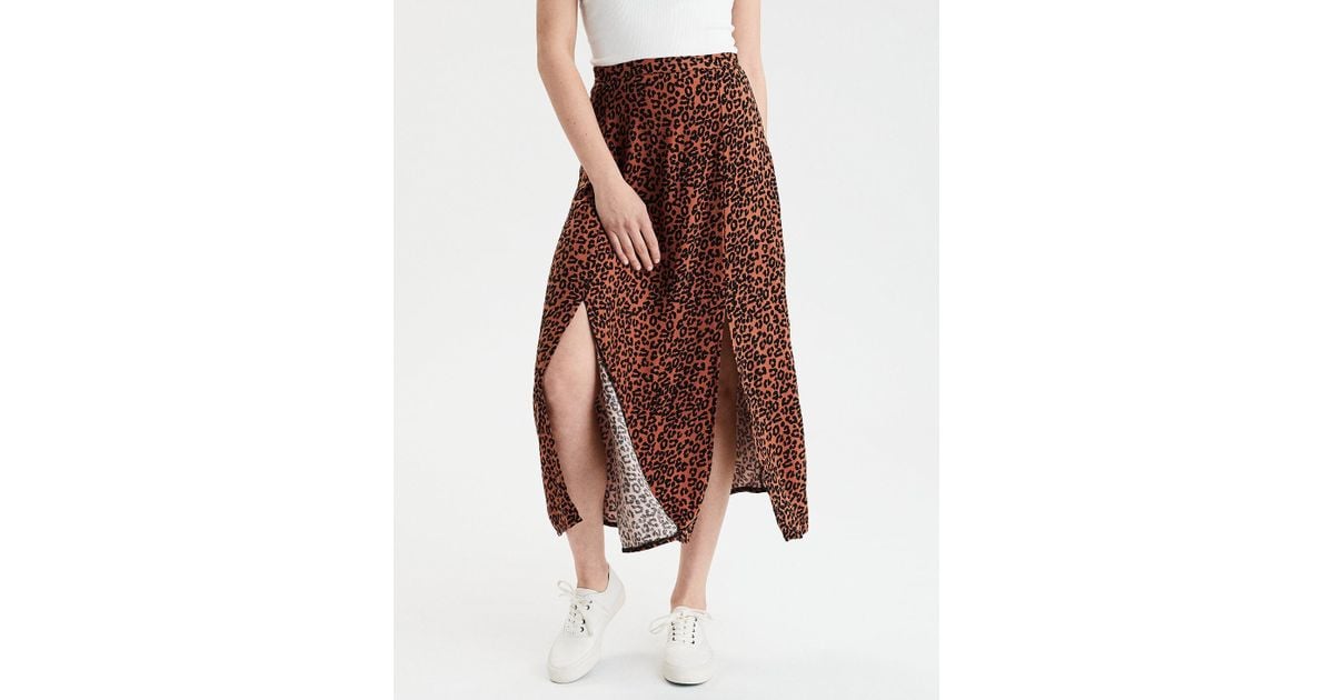 american eagle midi skirt
