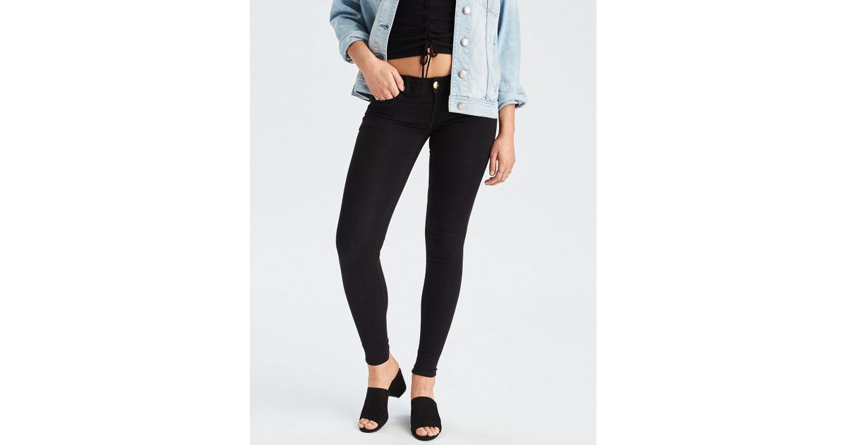 american eagle super low jegging