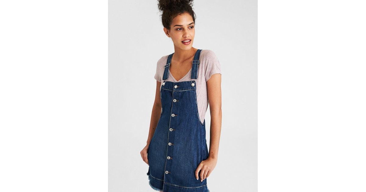 jeans overall dress