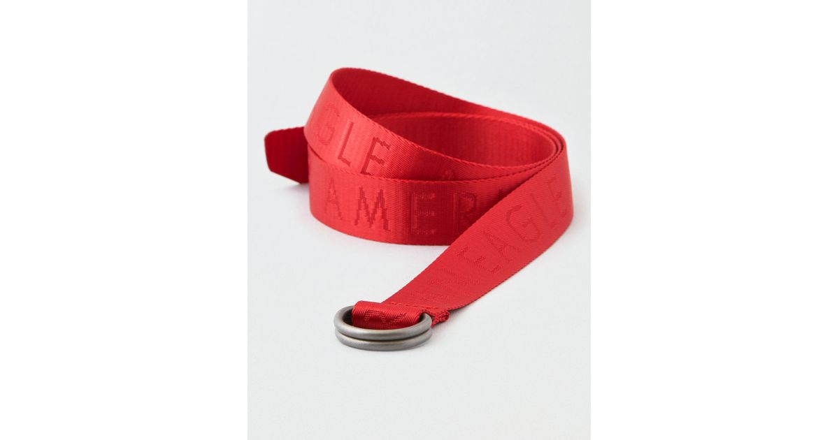 american eagle web belt