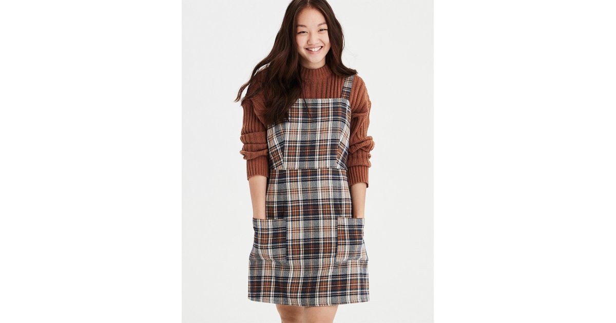 strappy patch pocket dress