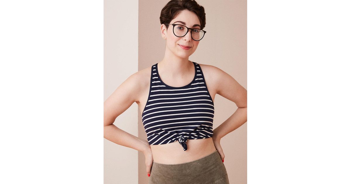 aerie chill twist high neck bralette