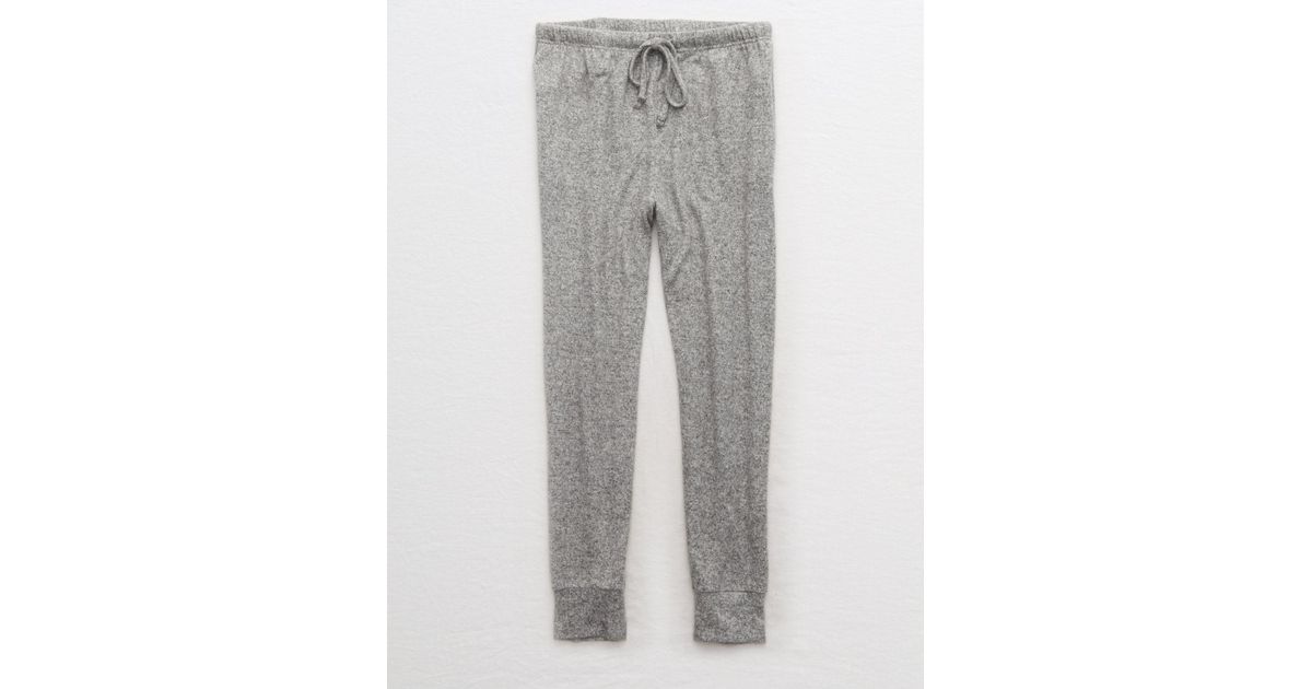 aerie plush jogger