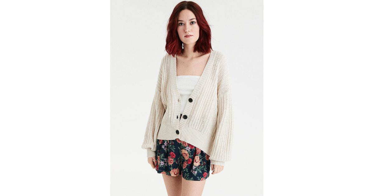 boyfriend button up cardigan