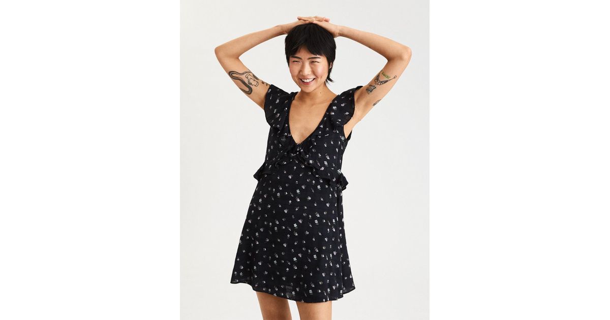 tie front shift dress