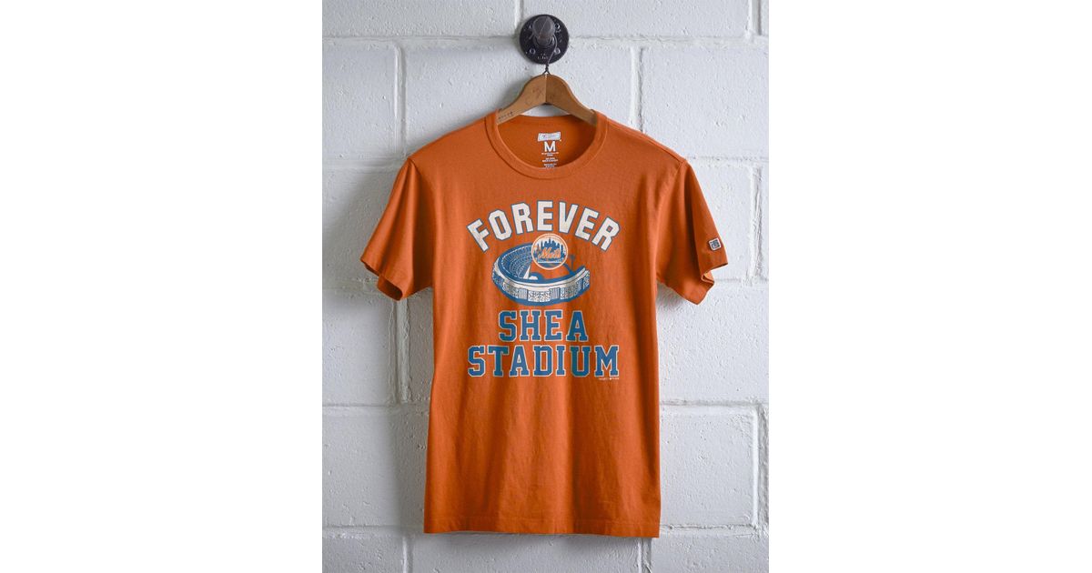 orange mets shirt