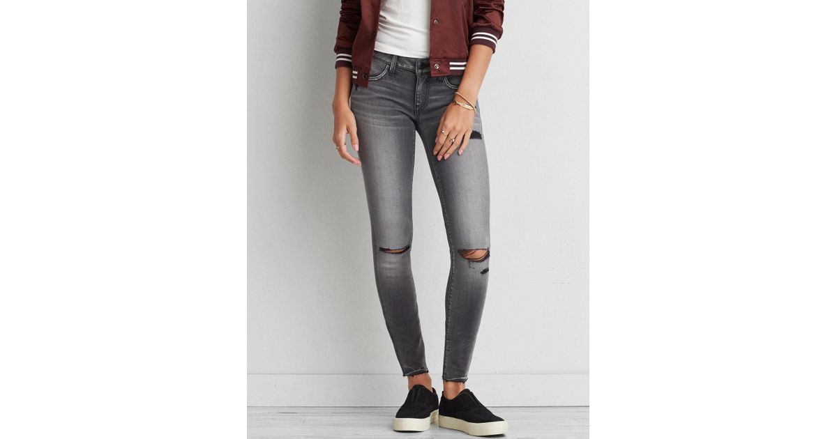 american eagle grey jeans