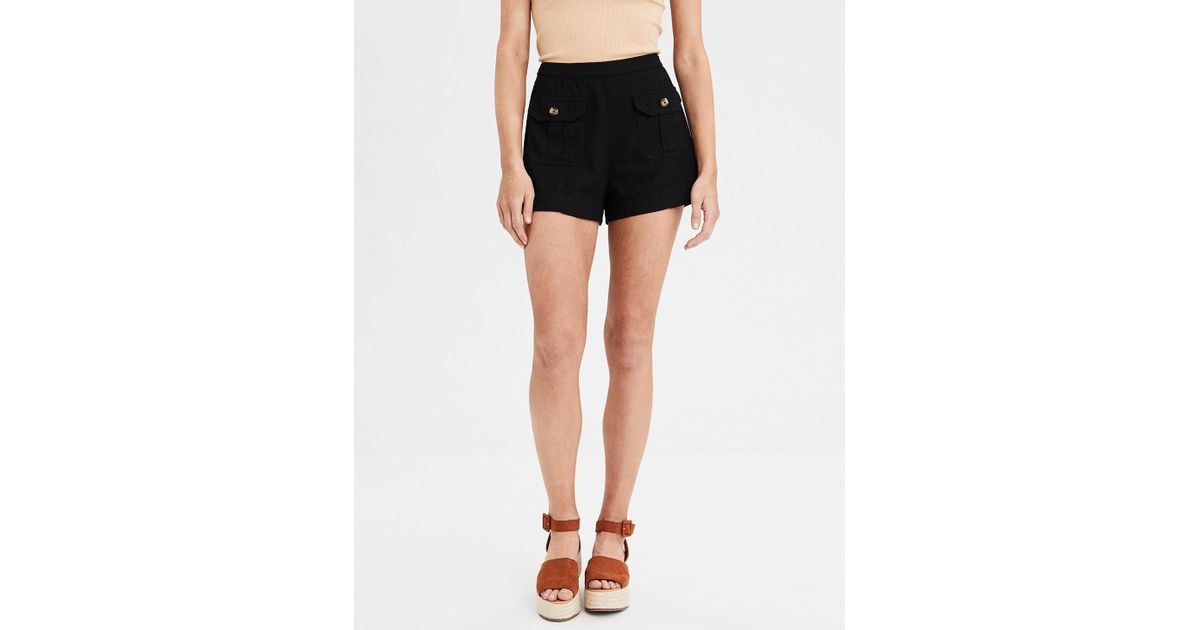 american eagle linen shorts