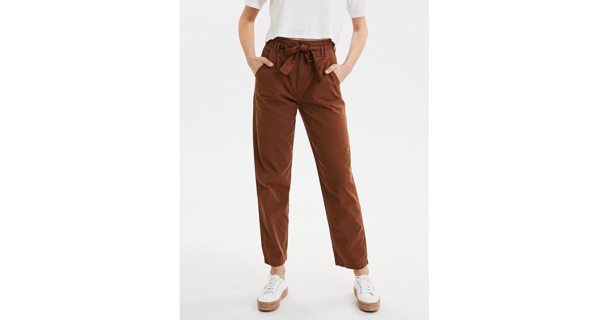ae high waisted tapered pant