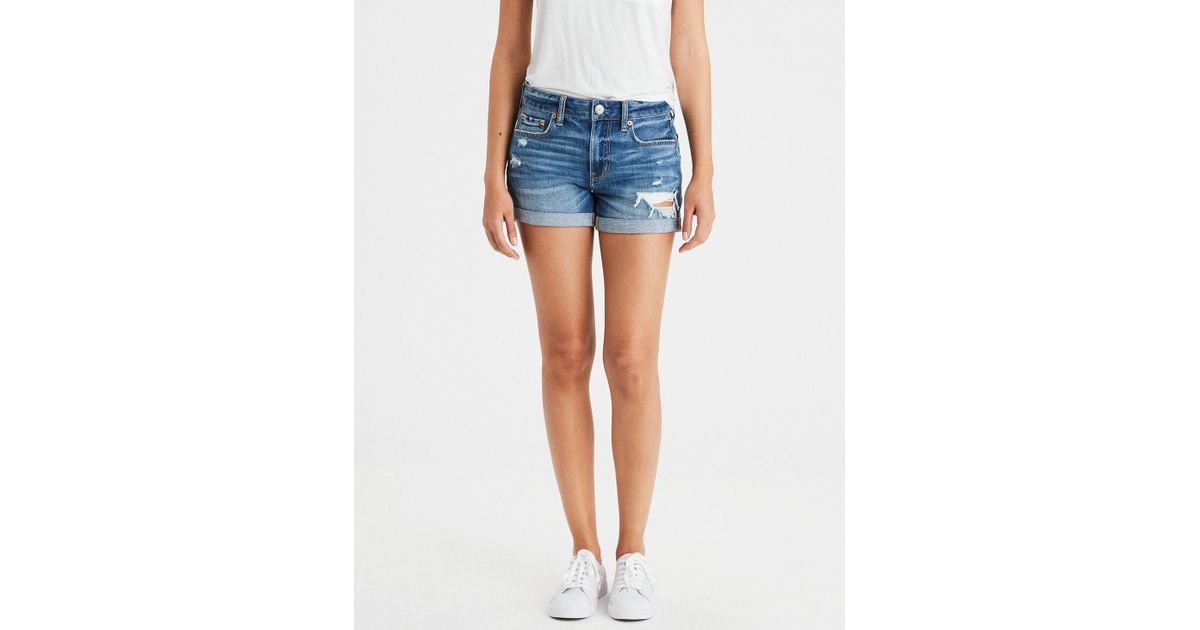 american eagle tomgirl midi shorts