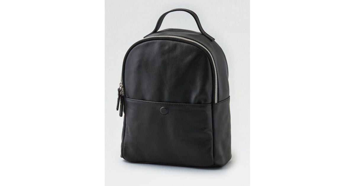 american eagle leather backpack