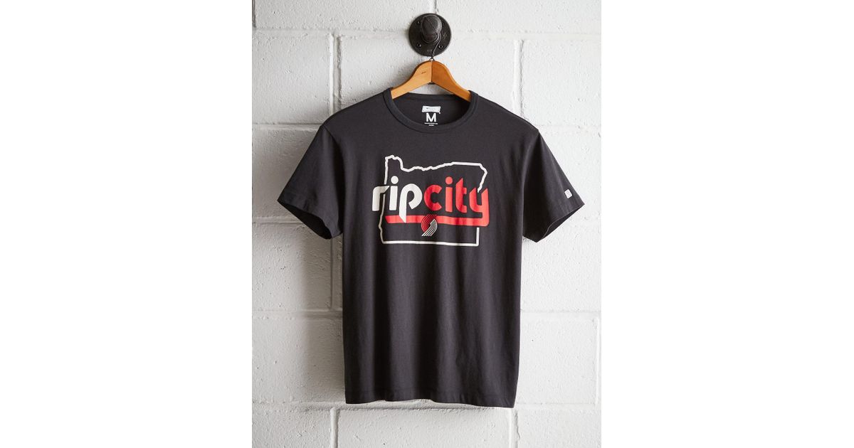 portland trail blazers rip city t shirt