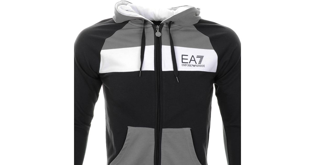 emporio armani block colour sweatshirt