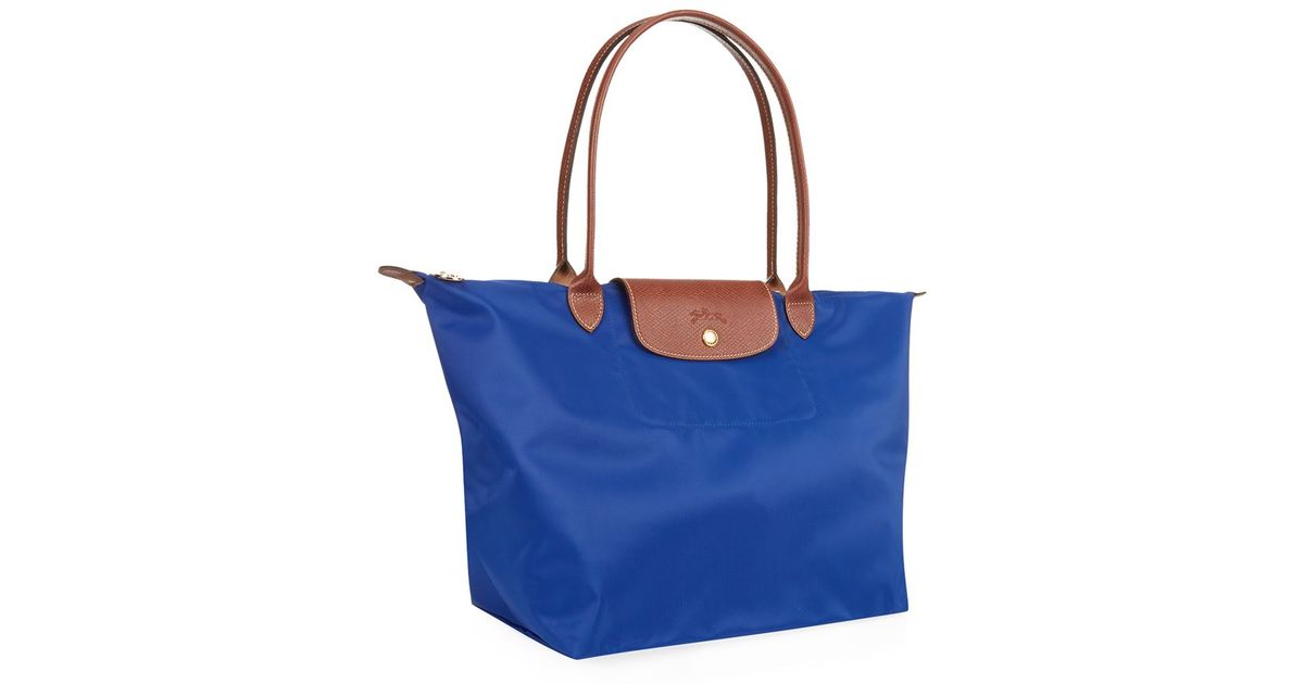 blue longchamp