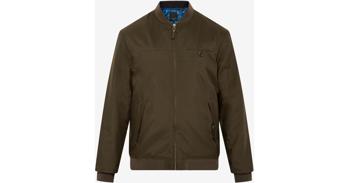 ted baker wadded bomber jacket