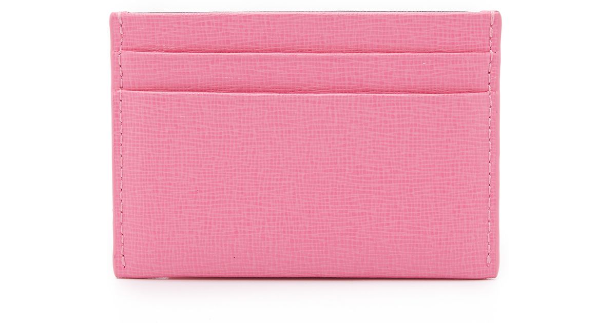 Furla Trilli Credit Card Case in Pink - Lyst