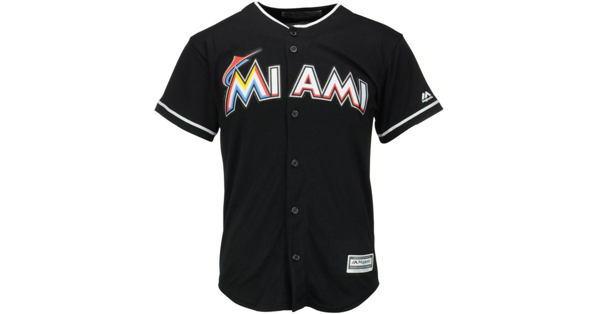 marlins replica jersey