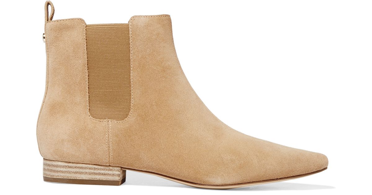 michael kors tan ankle boots