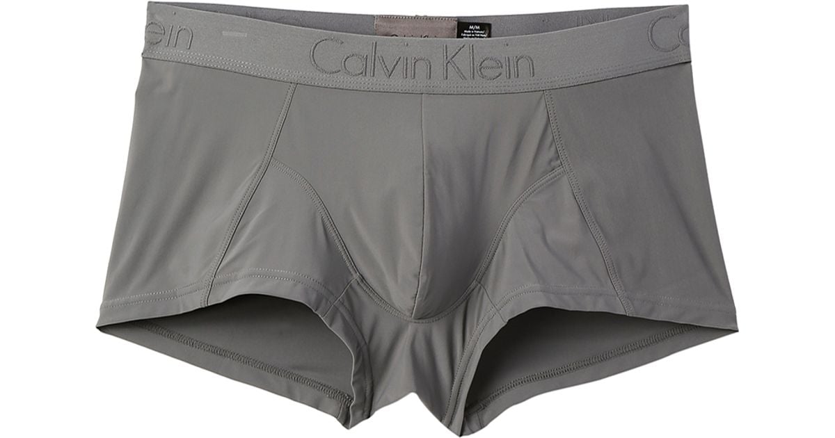ck black micro low rise trunk
