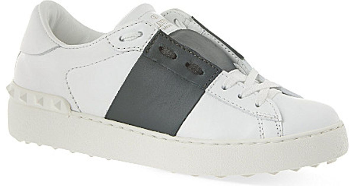 valentino white trainers womens