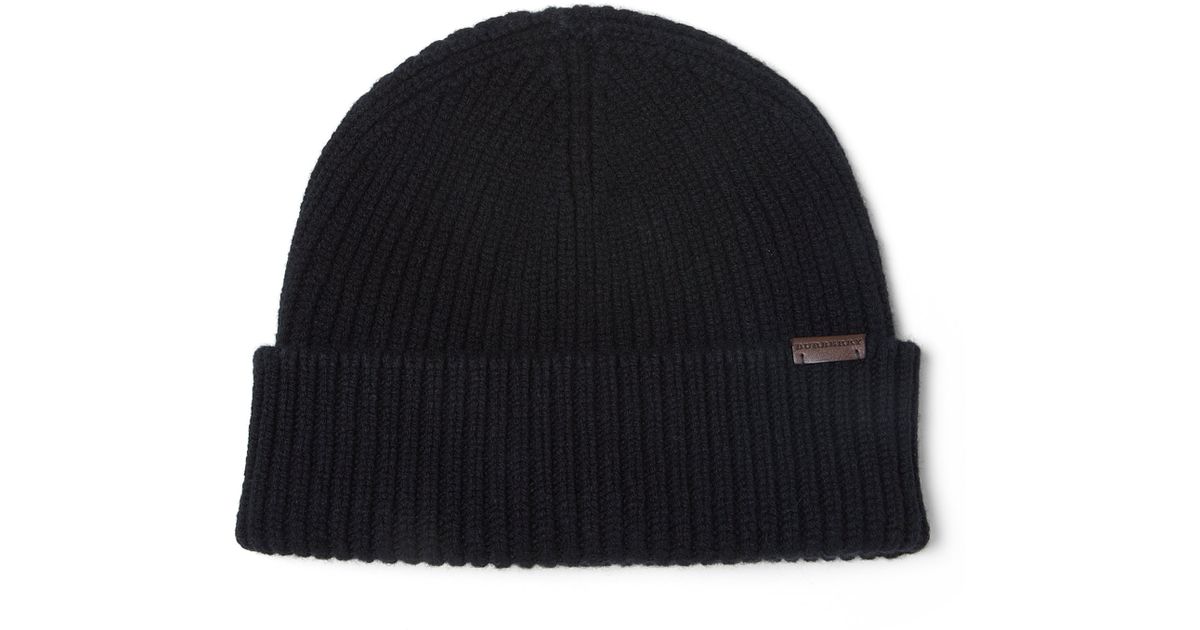 Burberry Wool \u0026 Cashmere Beanie Hat in 