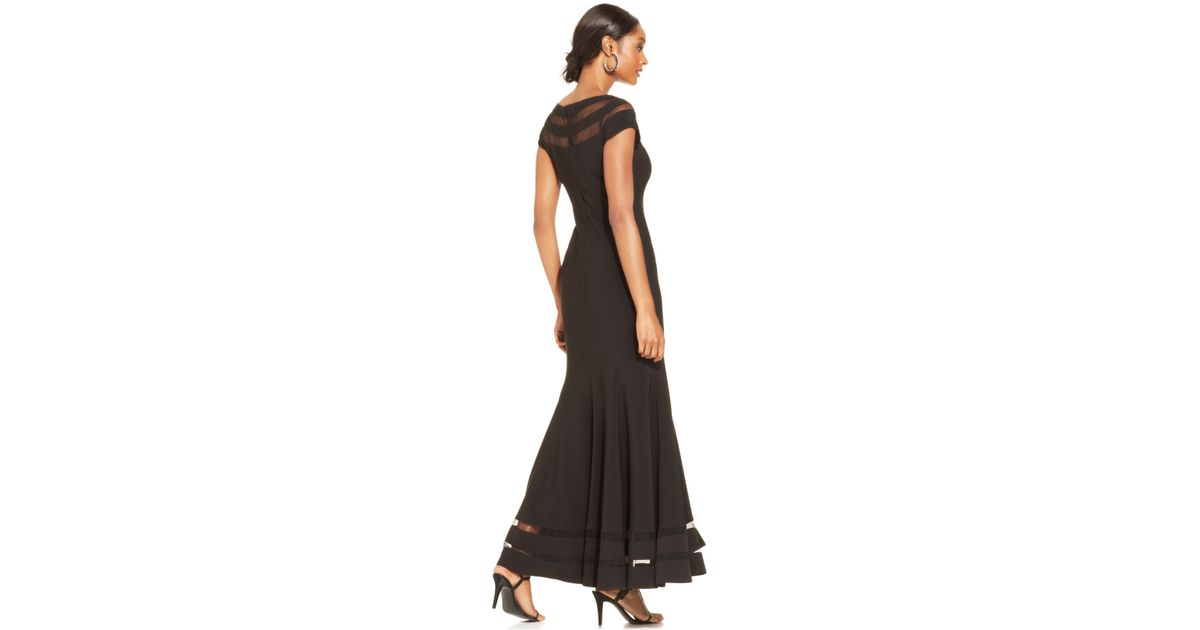 Js collection high new arrivals low illusion gown