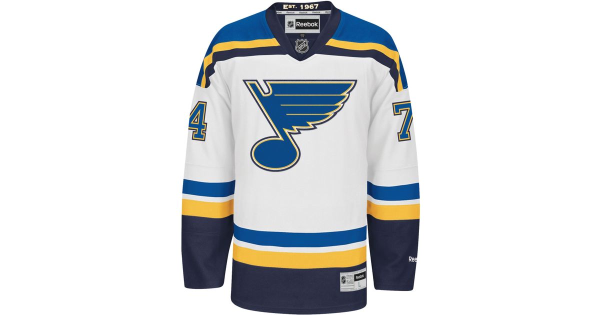 oshie blues jersey