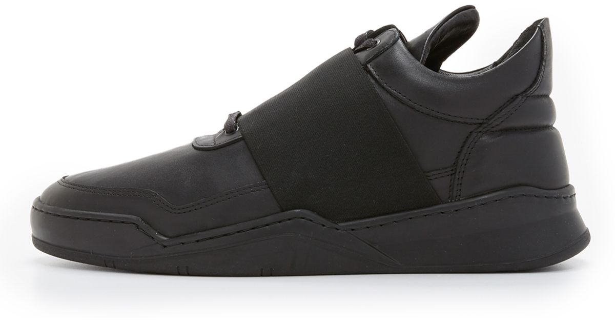 Filling Pieces Low Top Elastic Sneakers in Black for Men - Lyst