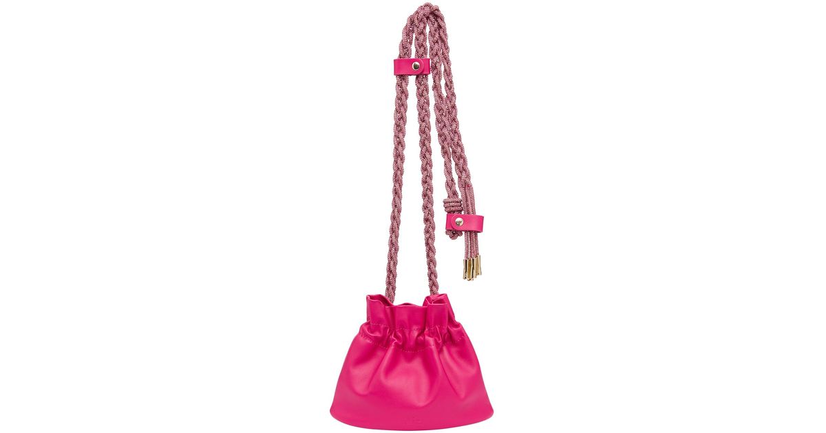 Aje. Shima Crystal Rope Crossbody Bag in Pink Lyst