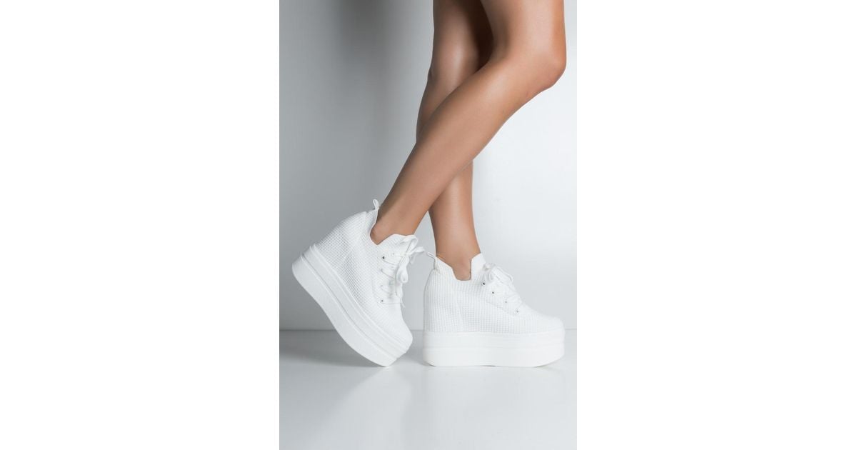 madden girl spice chunky platform sneakers