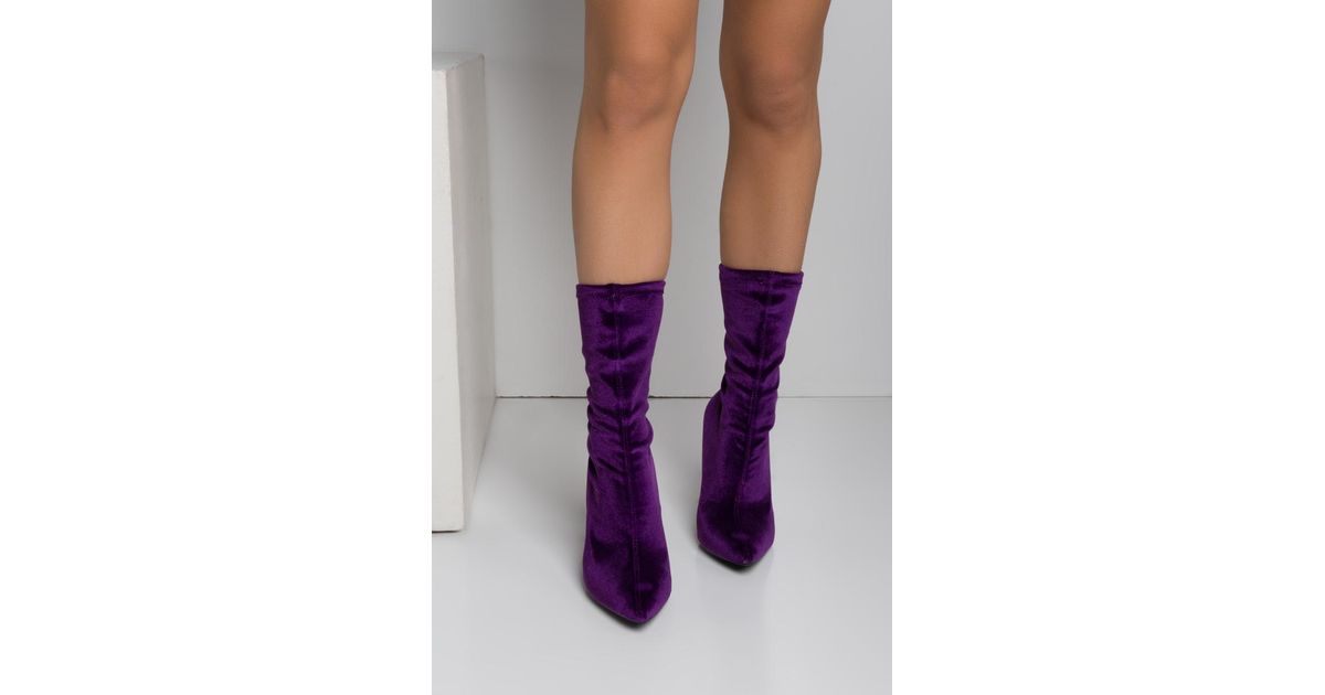 cape robbin velvet boots