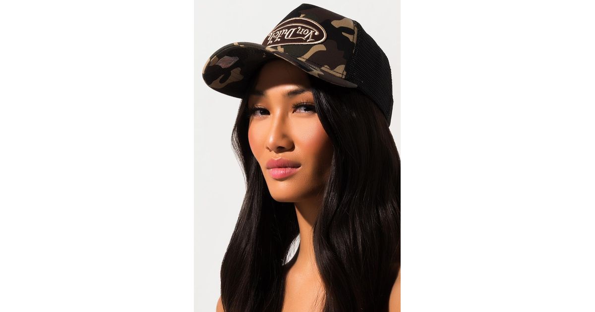 von dutch hat upside down