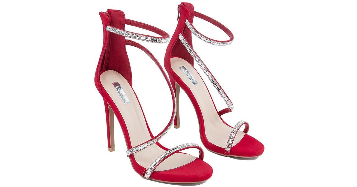 red dressy heels