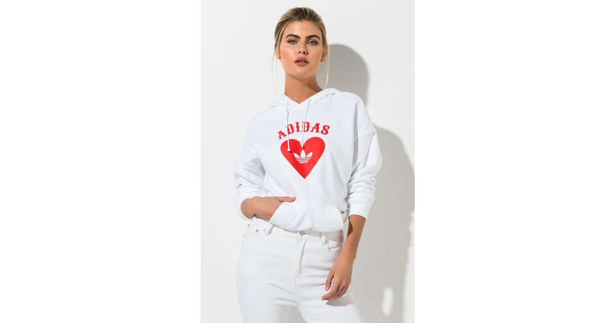 adidas heart sweatshirt