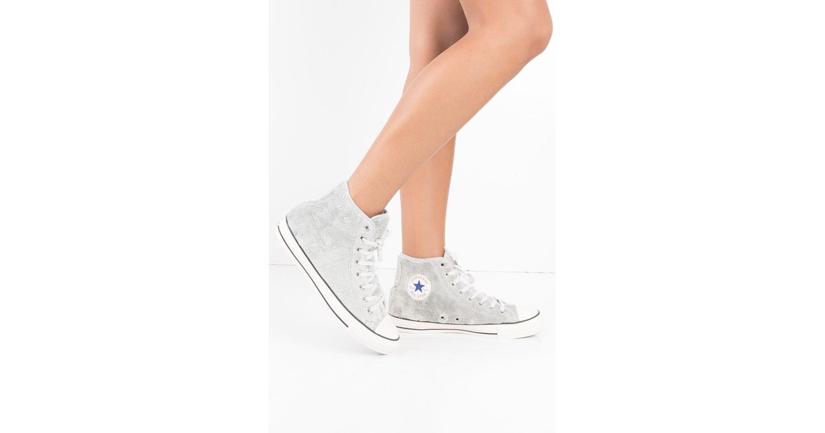 converse fluffy high tops