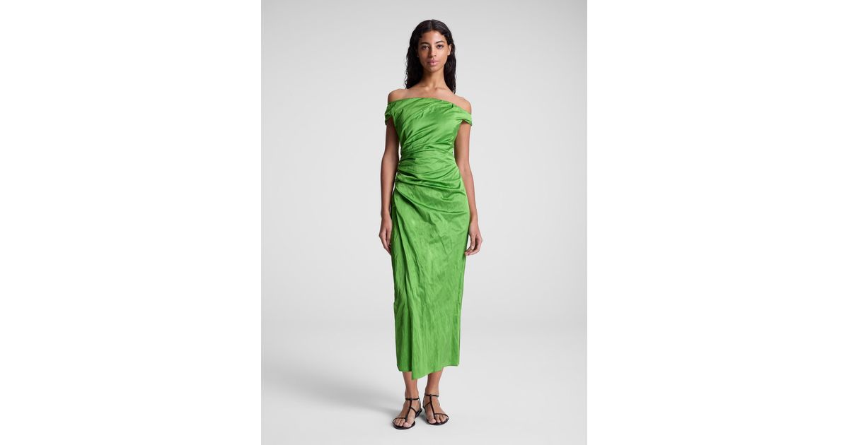 alc green leather dress Robyn Floral Mini Dress main image 0