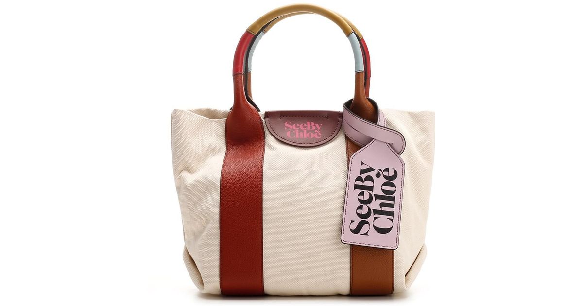 See By Chloé Small "laetizia" Shopping Bag Lyst Canada