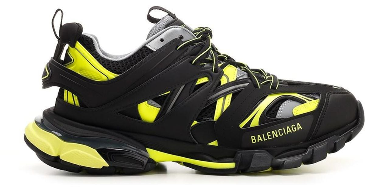 balenciaga sneakers yellow black