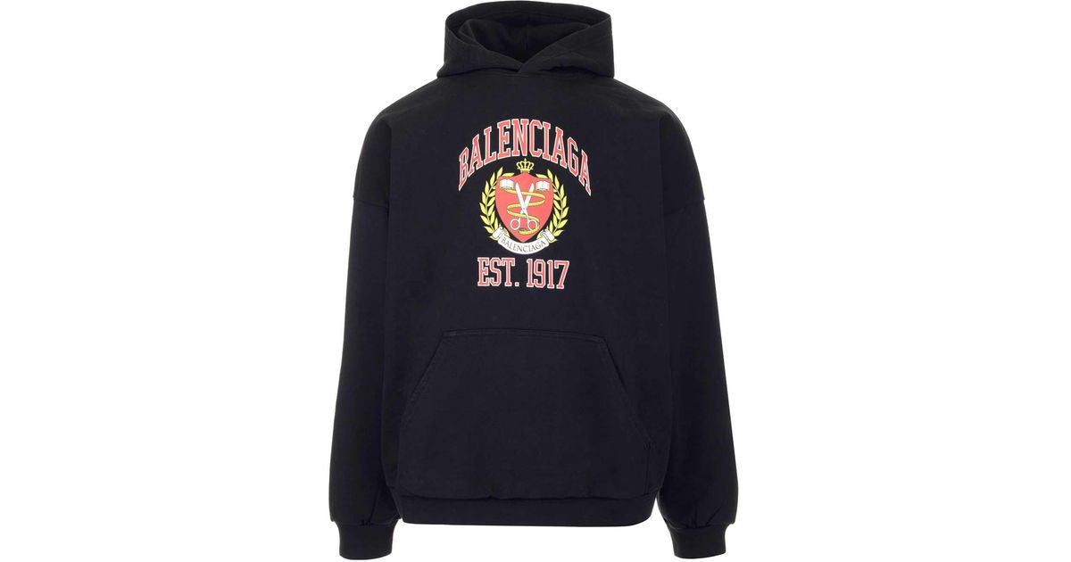 balenciaga black hoodie