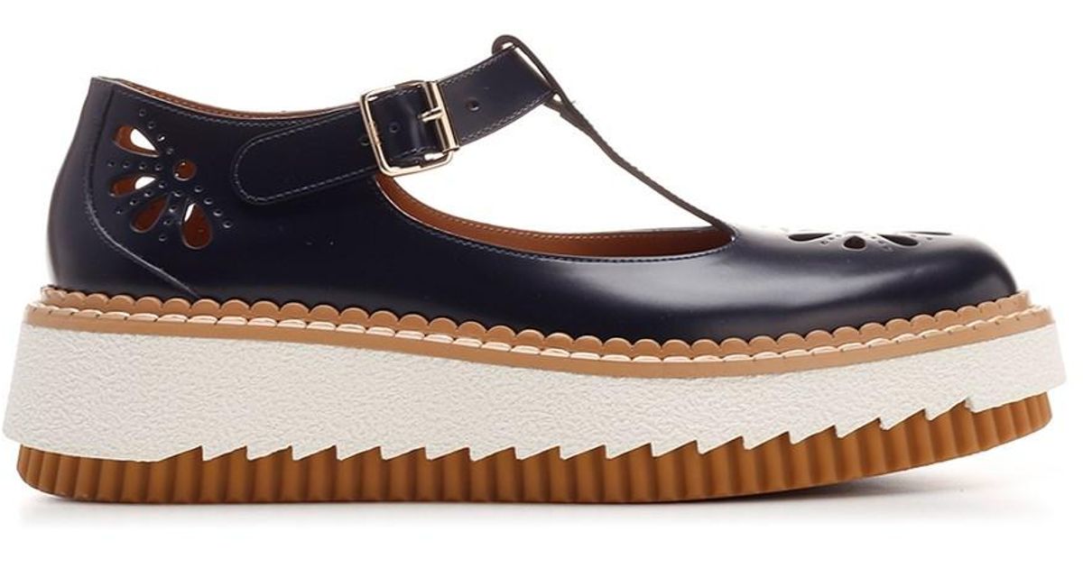 ChloÃ© Leather Mary Jane 