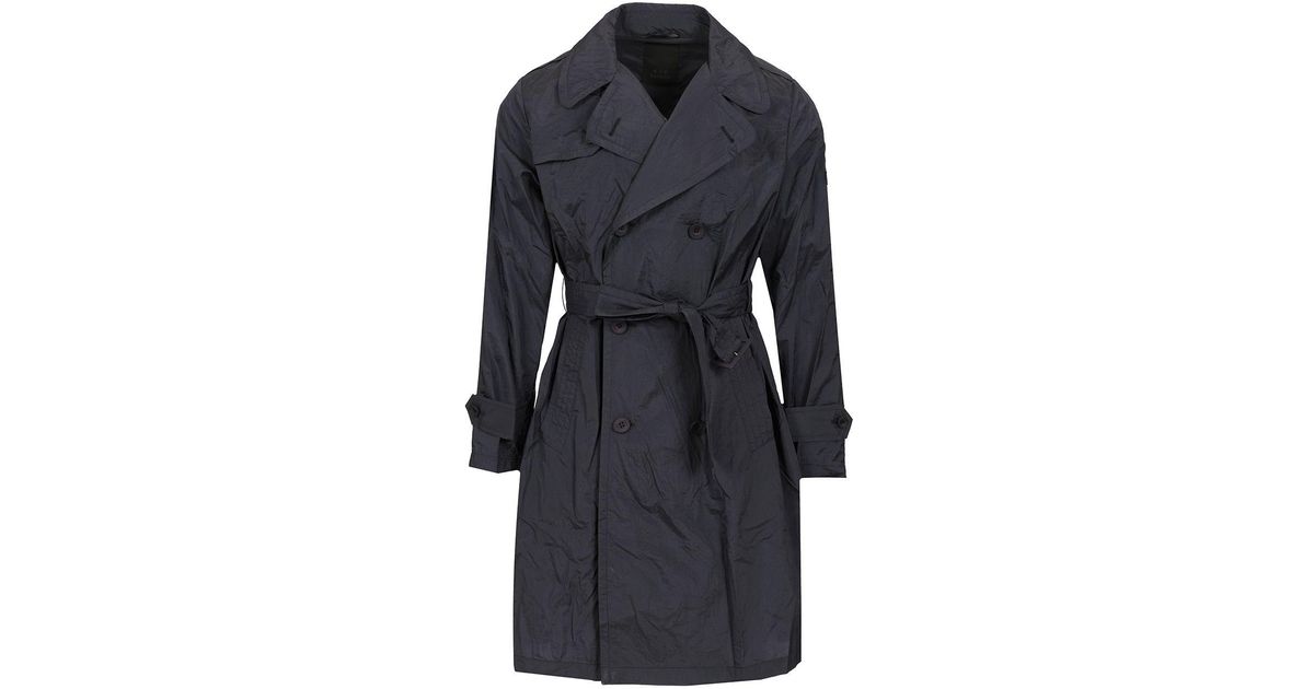 ジャケット・アウター TATRAS Logo Nylon Poly Trench Coat Tatras Nylon Trench Coat in Black for Men | Lyst