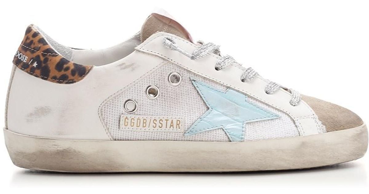Golden Goose Leather &quot;super Star&quot; Sneakers Lyst