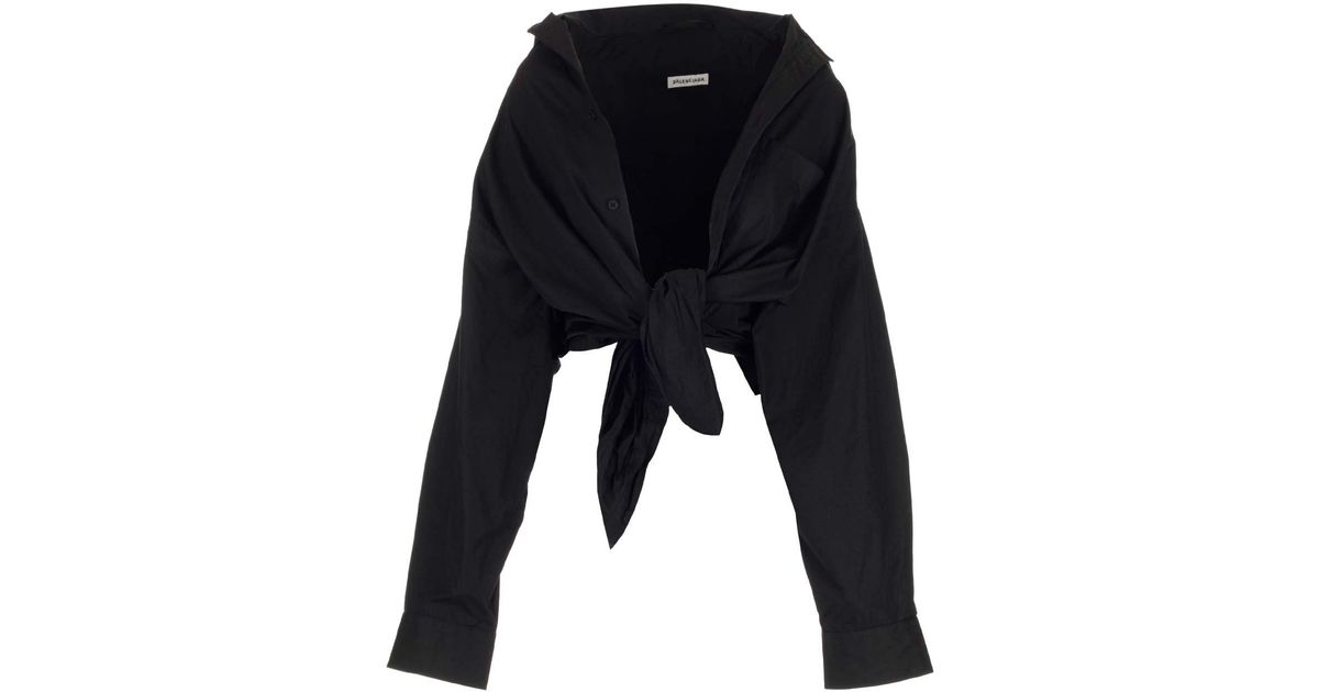 balenciaga collar shirt