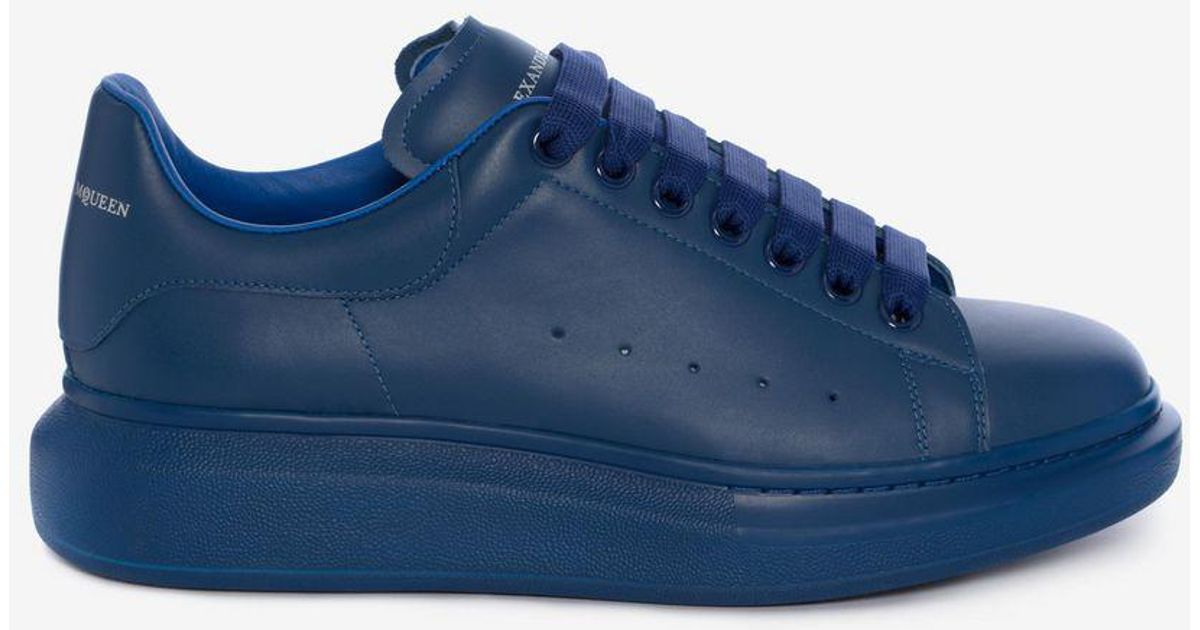 Alexander McQueen Blue Oversized Sneaker for men Alexander McQueen Blue Oversized Sneaker for men