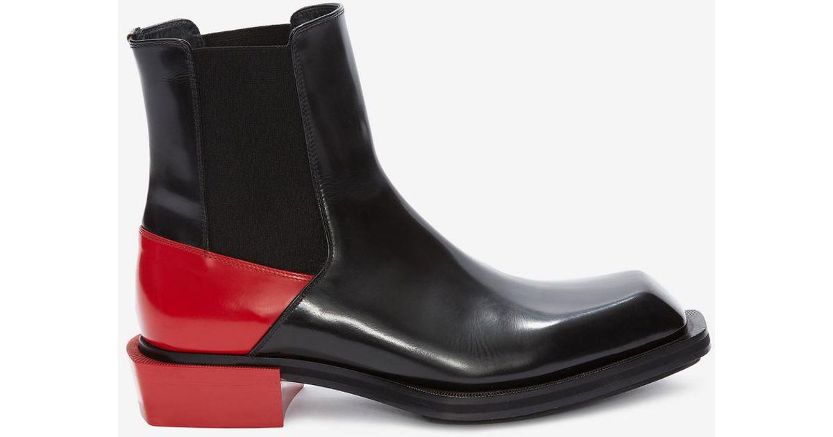 alexander mcqueen hybrid chelsea boot