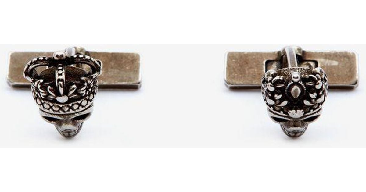 alexander mcqueen cufflink