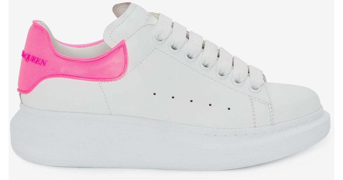 alexander mcqueen oversized sneaker pink