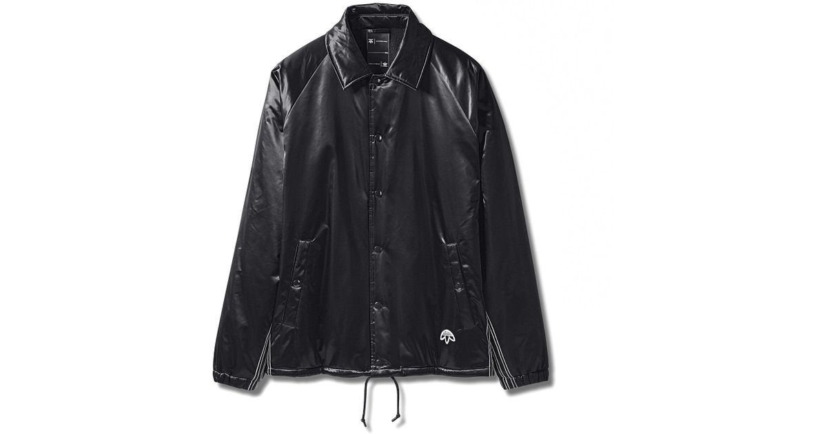 Alexander Wang Adidas Originals By Aw Coach's Jacket in Black for Men | Lyst