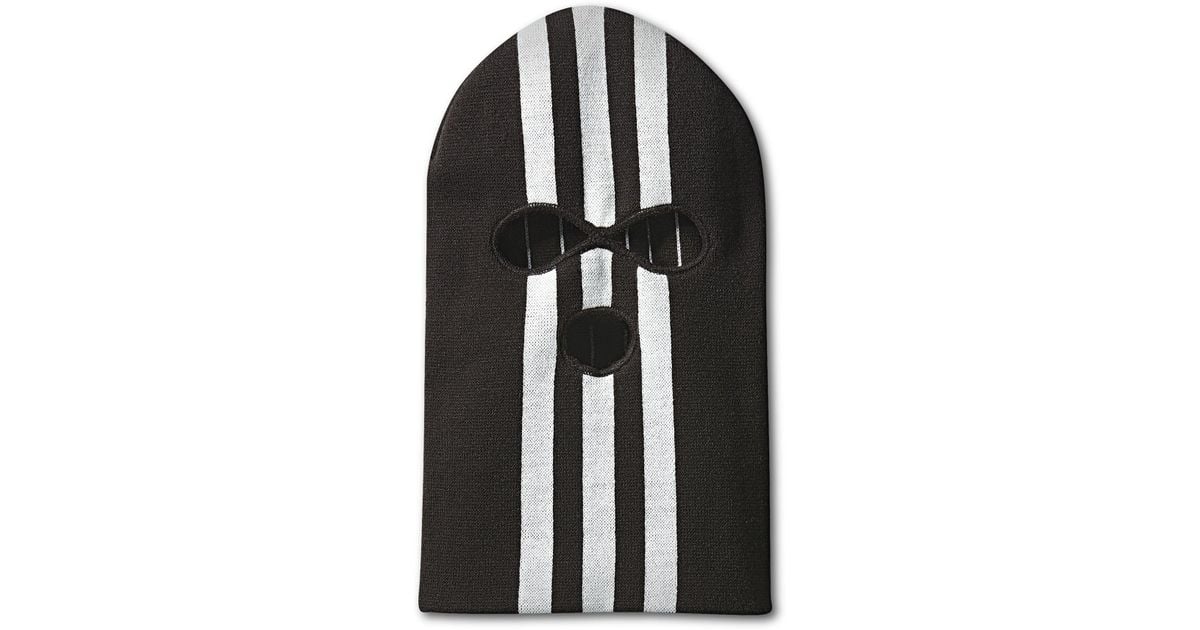 Alexander Wang Leather Adidas Originals By Aw Mask Beanie in Black/White  (Black) - Lyst